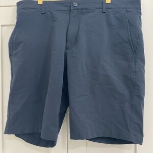 Under Armour Black Flat Front Shorts